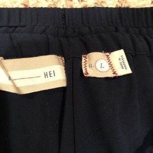 HEI Gold Sparkle Joggers